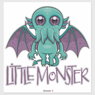 Cute Baby Cthulhu Little Monster Klistermärken