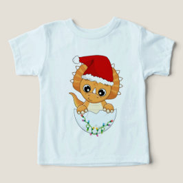 Cute Baby Dino jul T Shirt