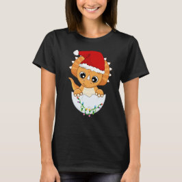 Cute Baby Dino jul T Shirt