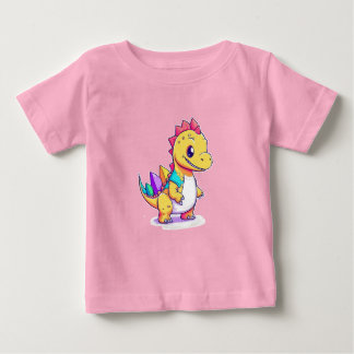 Cute Baby Dinosaur Design för barn T-Shirt
