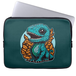 Cute Baby Dinosaur Laptop Fodral