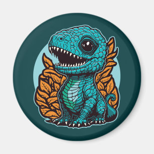 Cute Baby Dinosaur Magnet