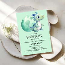 Cute Baby Dinosaur med sin barnskötare för ägg