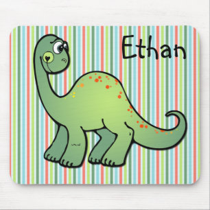 Cute Baby Dinosaur Mousepad för en pojke Musmatta