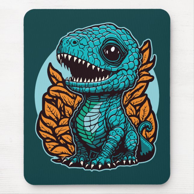 Cute Baby Dinosaur Musmatta (Framsidan)