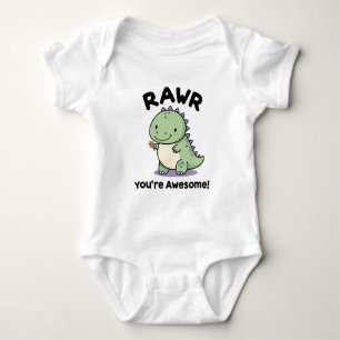 Cute Baby Dinosaur T Shirt