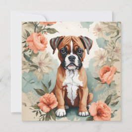 Cute Baby djur | Boxer Puppy