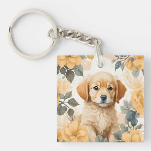Cute Baby djur Golden Retriever Puppy