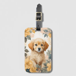 Cute Baby djur | Golden Retriever Puppy Bagagebricka
