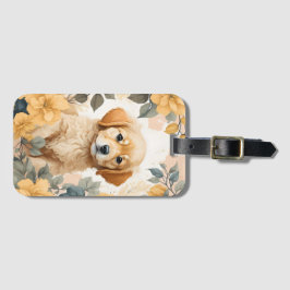 Cute Baby djur | Golden Retriever Puppy Bagagebricka
