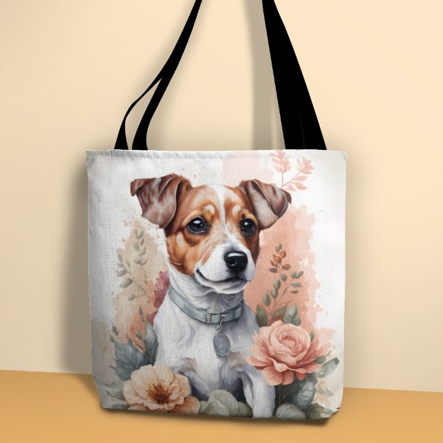 Cute Baby djur | Jack Russell Terrier Puppy Tygkasse (Skapare uppladdad)