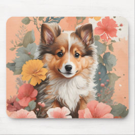 Cute Baby djur | Shetland Sheepdog Puppy Musmatta