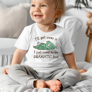 Cute Baby Dragon Drama Queen T Shirt
