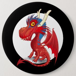 Cute Baby Dragon Knapp
