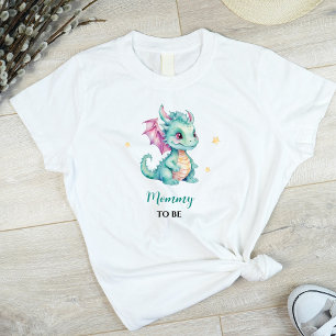 Cute Baby Dragon Mamma to be BE T Shirt