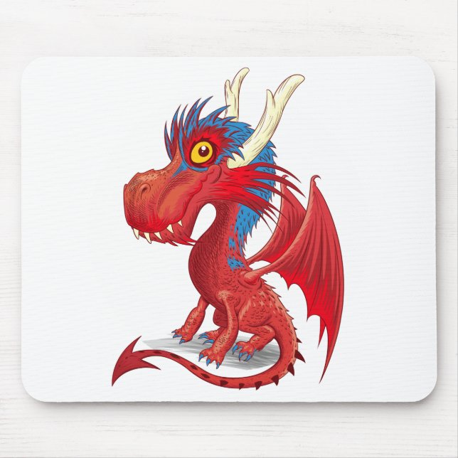 Cute Baby Dragon Musmatta (Framsidan)