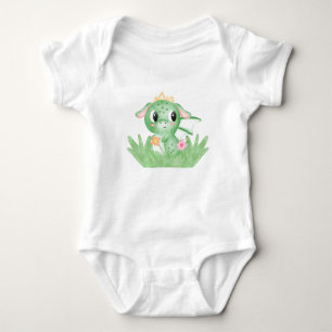 Cute Baby Dragon Watercolor T Shirt