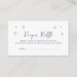 Cute baby Elephant babyduschdiskare - raffel Tilläggskort