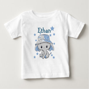 Cute Baby Elephant Boy T Shirt