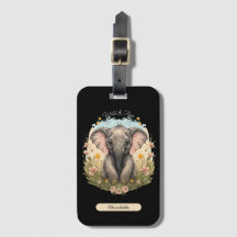 Cute Baby Elephant Calf Wildblomma Wanderlust