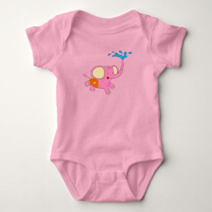 Cute Baby Elephant Design T Shirt