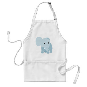 Cute Baby Elephant Förkläde