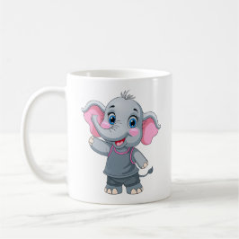 Cute Baby Elephant Mugg