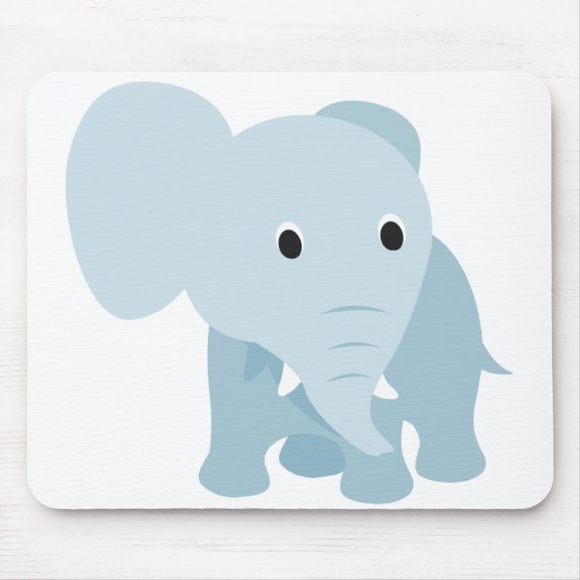 Cute Baby Elephant Musmatta (Framsidan)