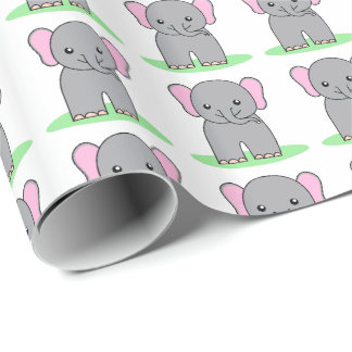 Cute baby elephant presentpapper