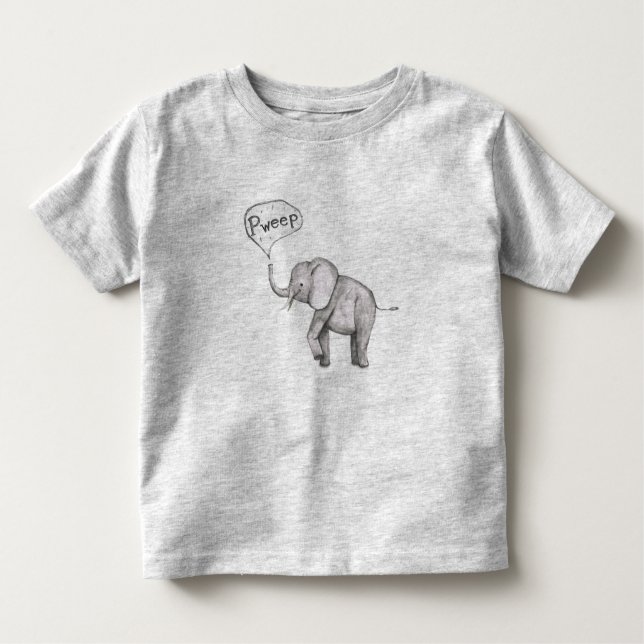 Cute baby elephant t-shirt (Framsida)