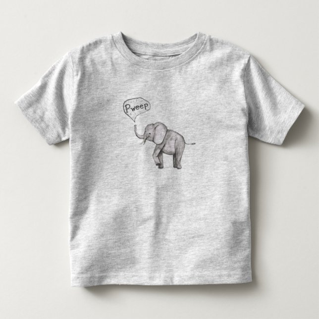 Cute baby elephant tröja (Framsida)