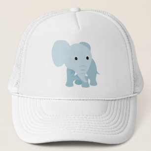 Cute Baby Elephant Truckerkeps