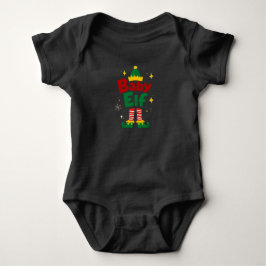 Cute Baby Elf Bodysuit – Matching Family Christmas T Shirt