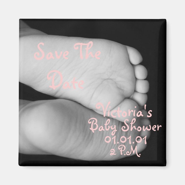 Cute Baby Feet Magnet (Framsidan)