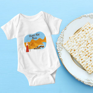 Cute Baby First Passover Baby Bodykostdräkt T Shirt