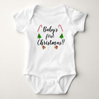 Cute Baby Första julskeppet T Shirt