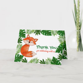 Cute Baby Fox | Babyskor | TACK Kort