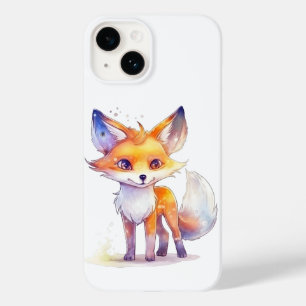 Cute Baby Fox iPhone 14 Fodral