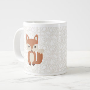 Cute Baby Fox Jumbo Mugg