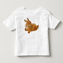 Cute Baby Gazelle T-Shirt för Småbarn