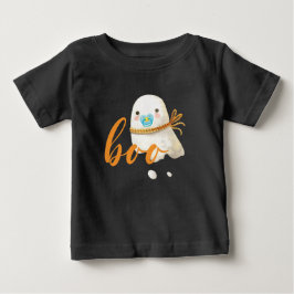 Cute Baby Ghost Nappar Scarf Boo T Shirt
