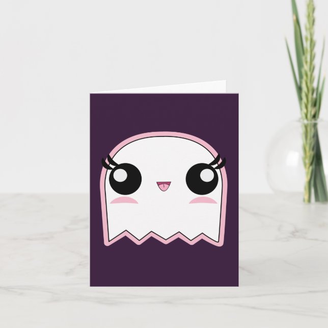 Cute Baby Ghost Note-kort Kort (Framsida)