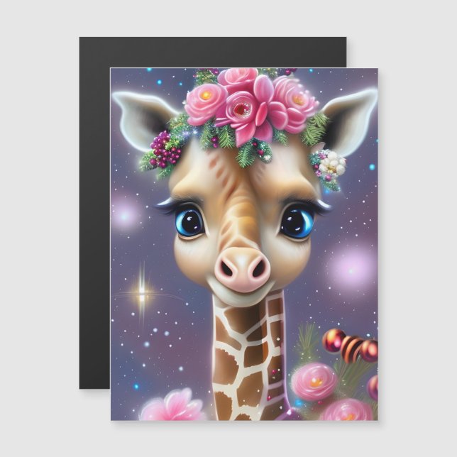 Cute Baby Giraffe Graphic (Fram/baksida)
