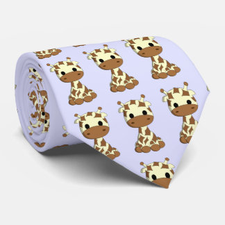 Cute baby giraffe tecknad slips