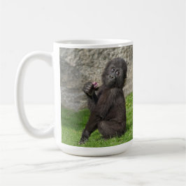 Cute Baby Gorilla Coffee Kaffemugg