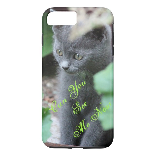 Cute Baby Grått Kitten iPhone Cover Case-Mate iPhone Skal (Baksida)