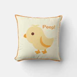 Cute Baby Gult Chick Kudde