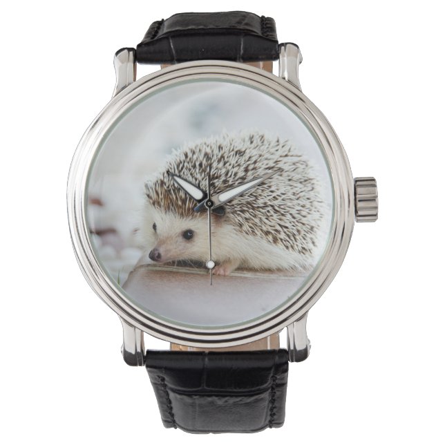 Cute Baby Hedgehog Armbandsur (Framsida)