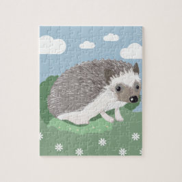 Cute Baby Hedgehog Jigszawa Pussel
