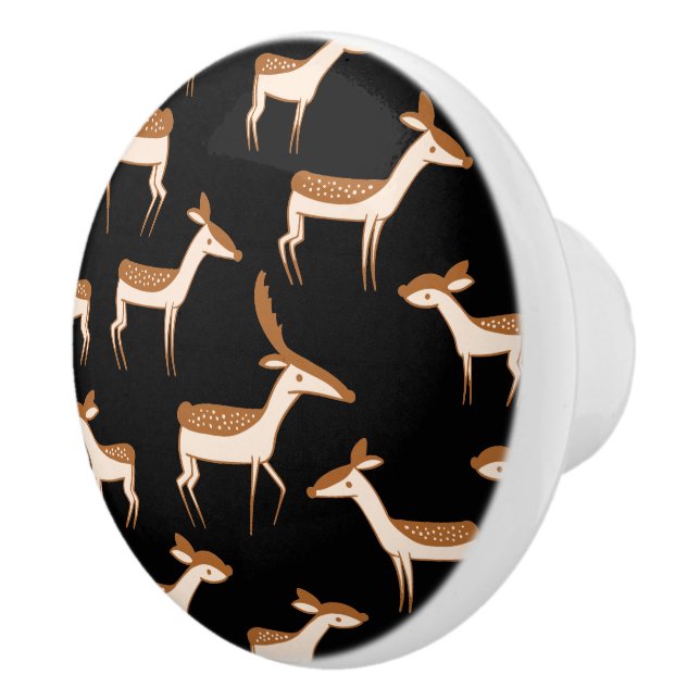 Cute Baby Hjort och familj Knopp (Höger)